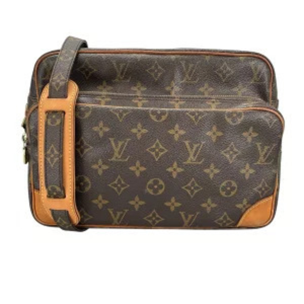 Louis Vuitton Nile Monogram Canvas Crossbody Bag Brown
